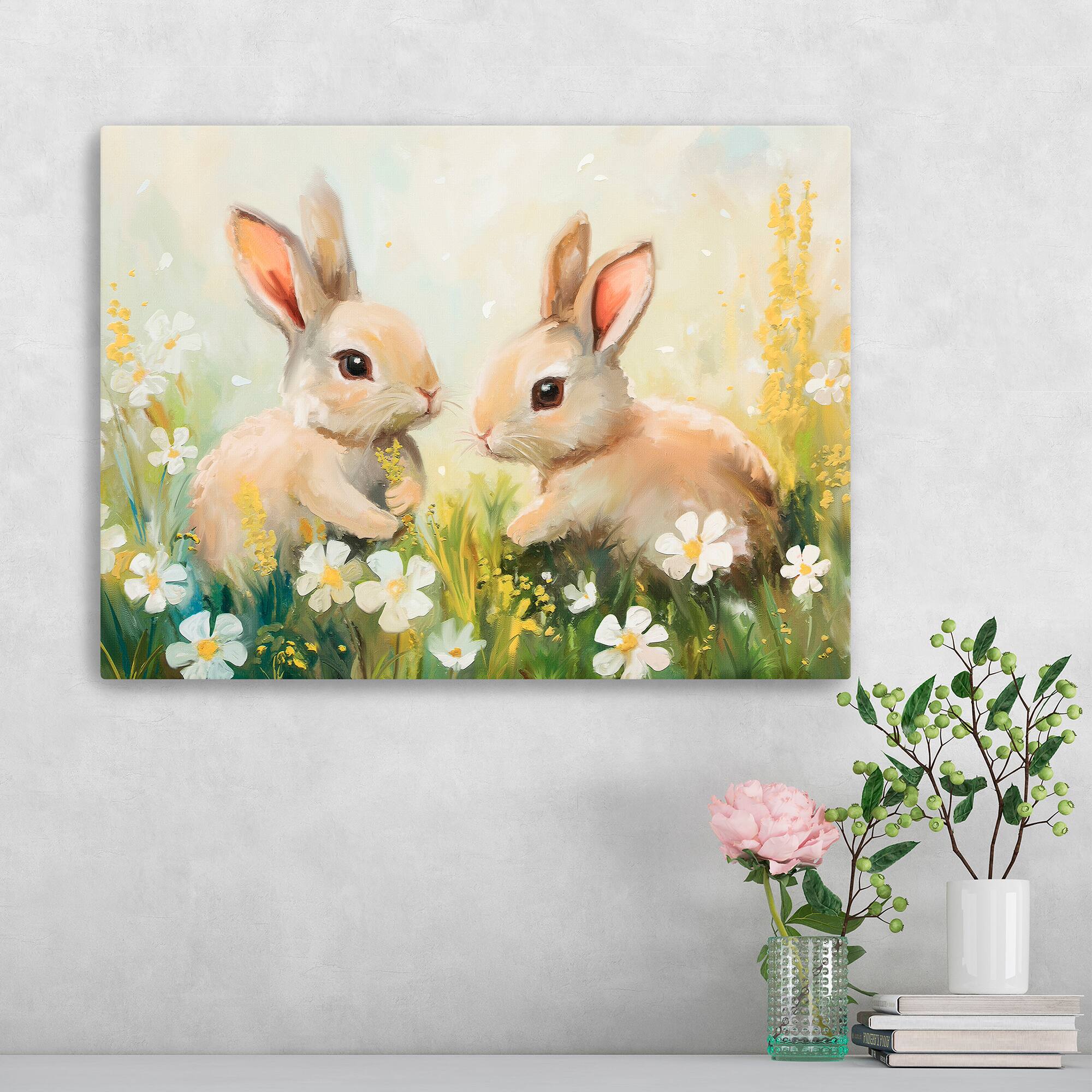 Lumaprints Spring Flower Fields Canvas Giclée Art